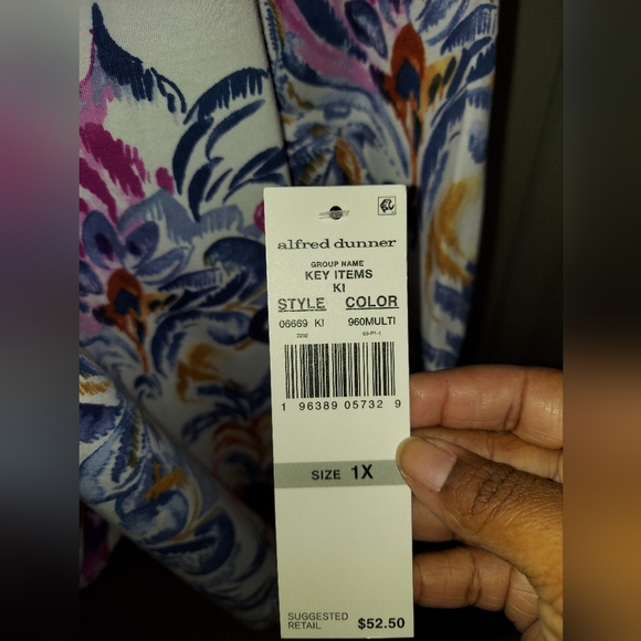 Alfred Dunner Top - Picture 5 of 7